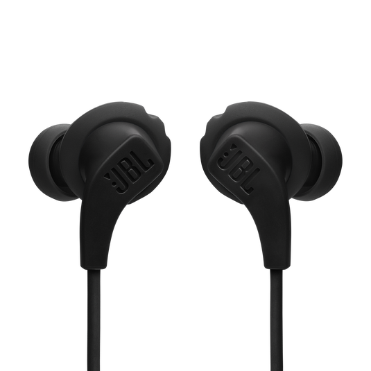 JBL Endurance Run 2 Wireless - Black - Waterproof Wireless In-Ear Sport Headphones - Front image number null